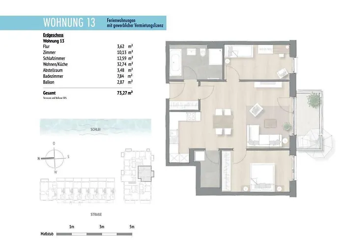 Appartement Sturmvogel Im Koe8 Kappeln